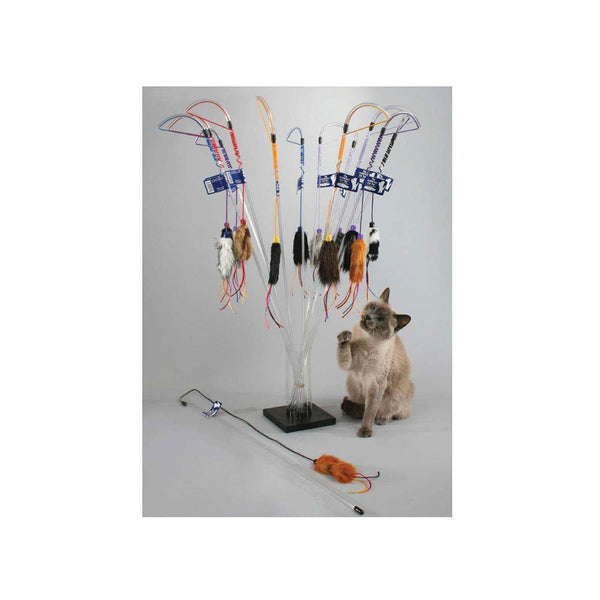 Vee Enterprises Purrfect™ Wand & Cord Combo Cat Toy