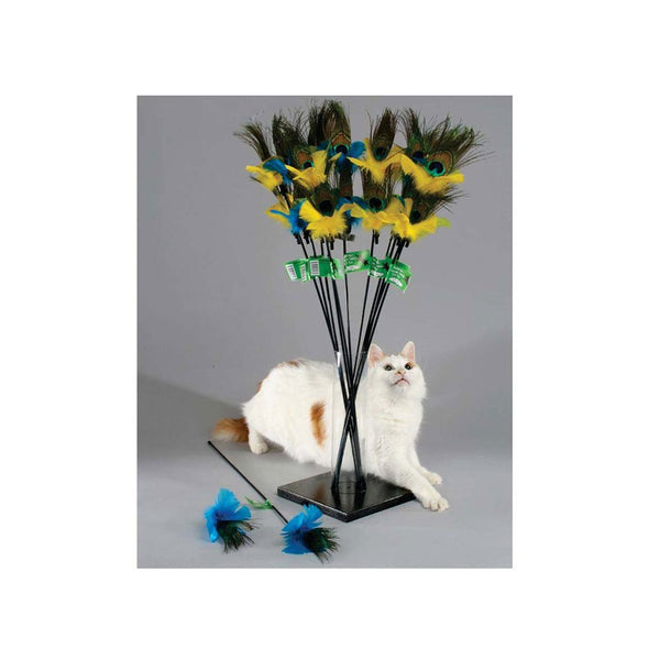 Vee Enterprises Purrfect™ Peacock Feather Cat Toy