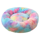 PAWPAW Fluffy Donut Pet Bed