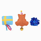 HugSmart Pet Yappy Birthday Bear & Gift Cat Toy