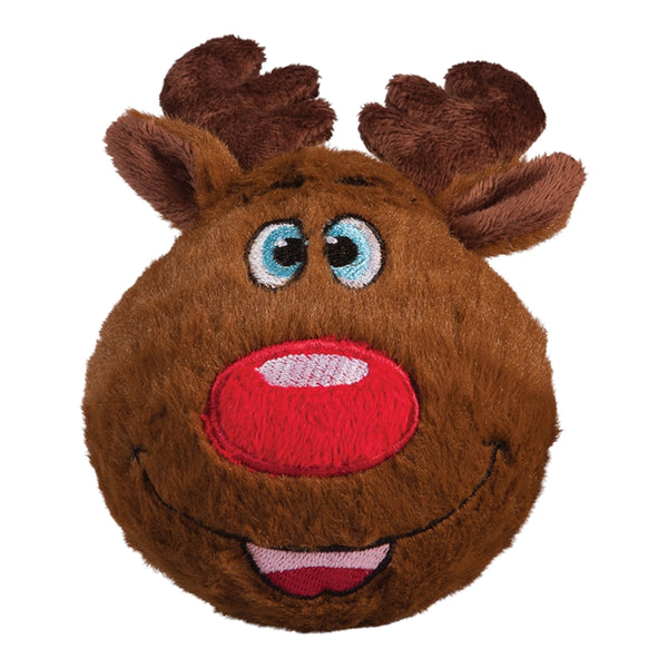 fabdog Chirstmas faball® Reindeer Plush Dog Toy