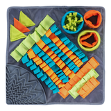 Messy Mutts Interactive Forage Mat Lick Square 16" for Dogs