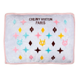 Haute Diggity Dog White Chewy Vuiton Bed Soft, Washable Dog Bed