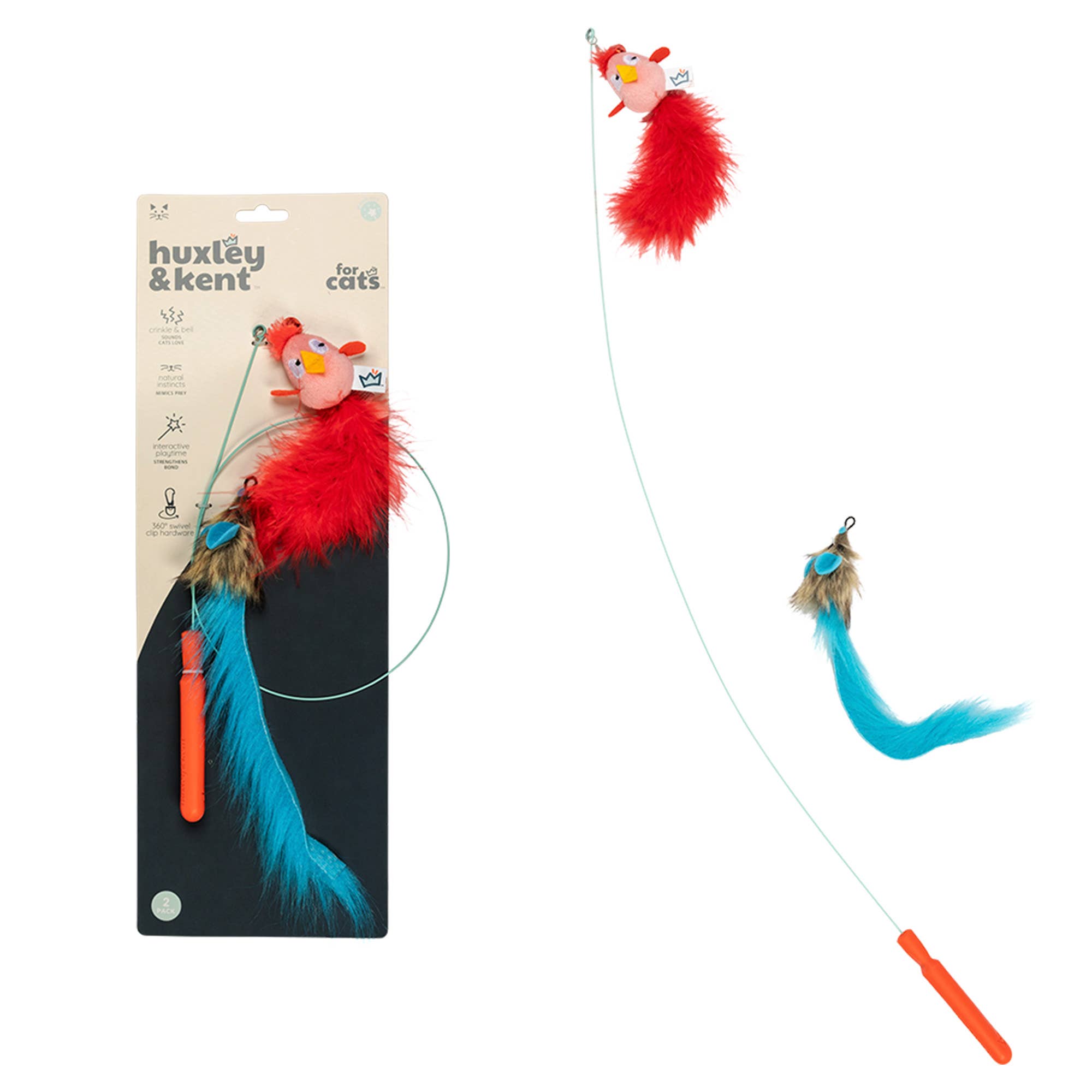 Huxley & Kent Wire Wand Cat Toy