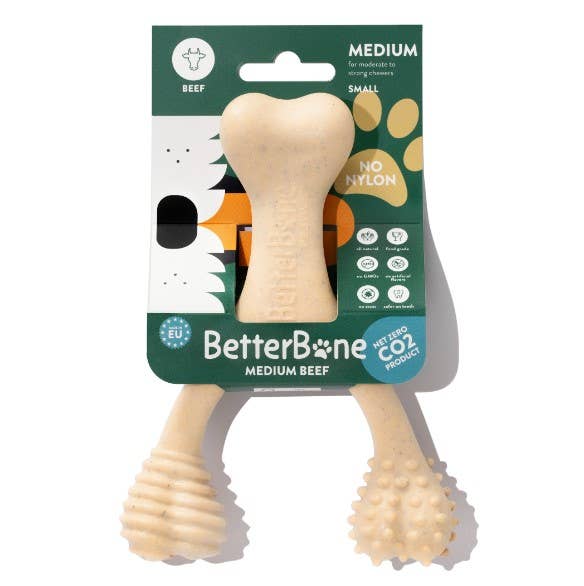 BetterBone Medium Beef Dog Chew Toy