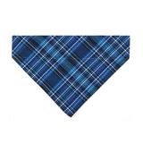 Made By Cleo - "Echo Peak" - Blue Plaid Bandana for Cats + Small Dogs