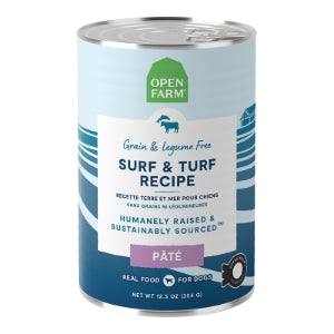 Open Farm Pâté for Dogs Surf & Turf Canned Dog Food 12.5oz
