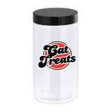 Sparky & Co Tall Plastic Cylinder Treat Canister 30oz