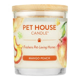 Pet House by One Fur All Candle Mango Peach Candle