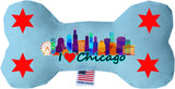 American Leashworks Chicago Plush Dog Bone Toys
