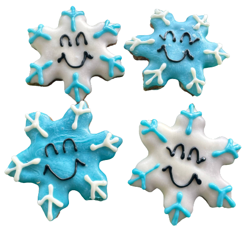 YumYum4DOGS Happy Snowflakes Dog Bakery Treats