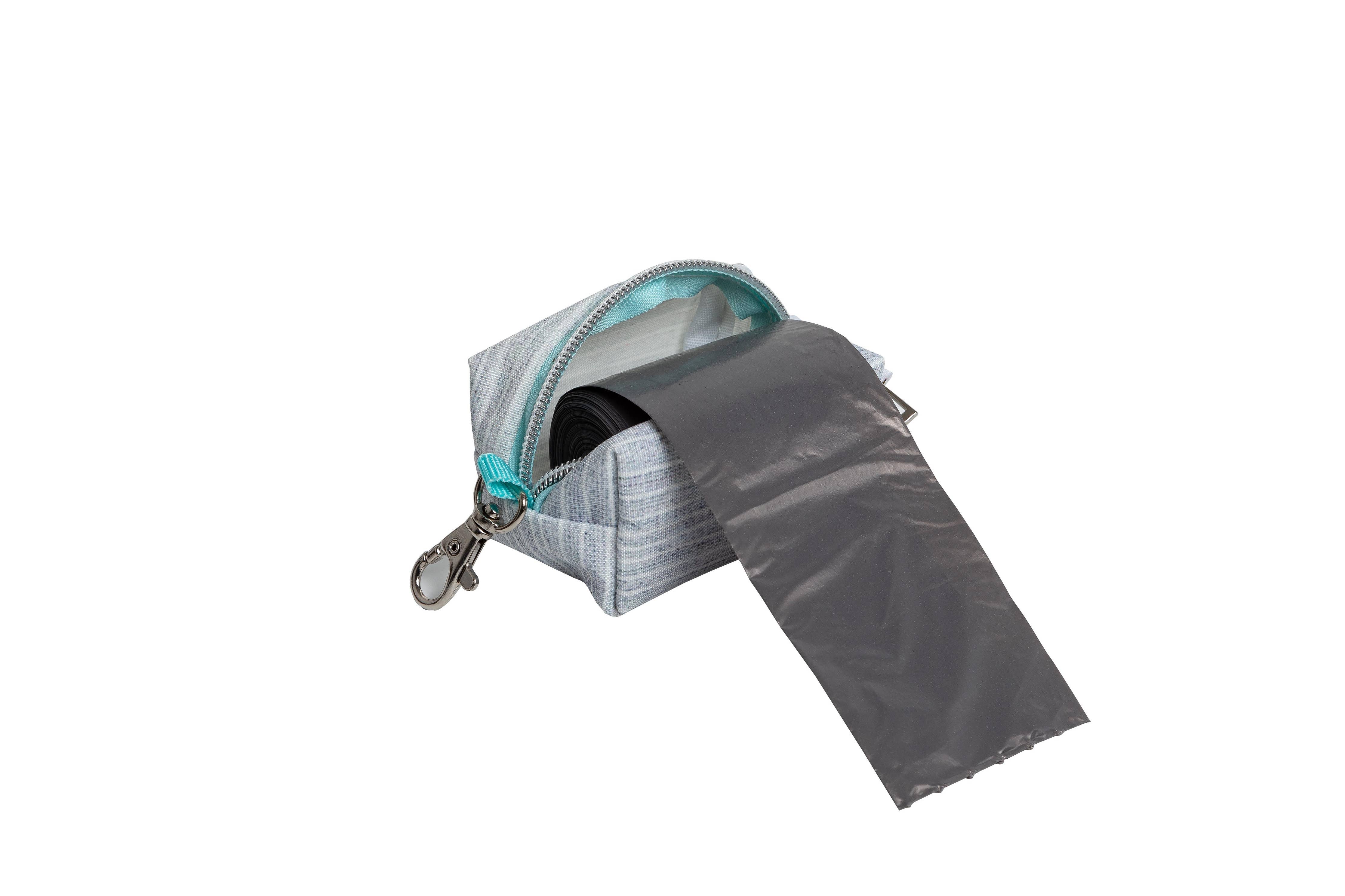 Pearhead Gray & Blue Waste Bag Holder