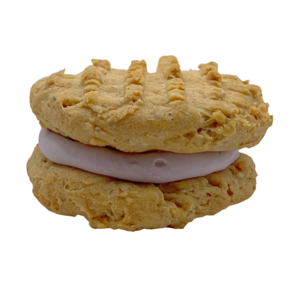 RKR Biscuits Old Fashion Peanut Butter Organic Dog Cookie and Organic Jelly Sam'ich