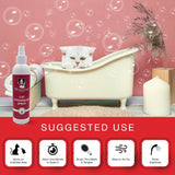 Warren London Dog Products Cat Unscented Detangler Spray
