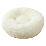 PAWPAW Fluffy Donut Pet Bed