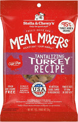 Stella & Chewy's Meal Mixer Tantalizing Turkey Raw Freeze-Dried Dog Food