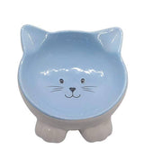 ThoozyPet Cat Face Ceramic Bowl