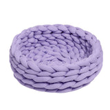 PAWPAW Chunky Handwoven Pet Bed
