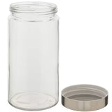 Sparky & Co Good Dog 58oz Cylinder Glass Treat Canister With Metal Screw-Top Lid
