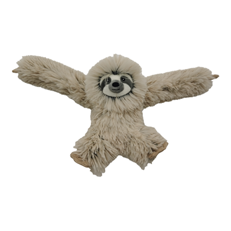 Tall Tails Plush Rope Sloth 16" Dog Toy