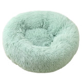 PAWPAW Fluffy Donut Pet Bed