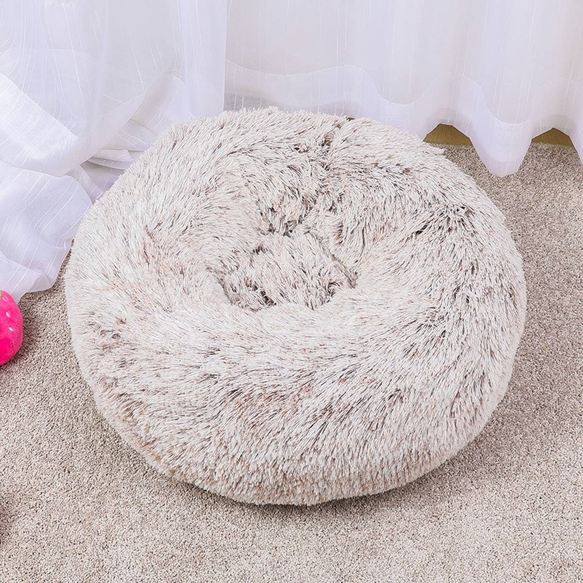 PAWPAW Round Plush Pet Bed