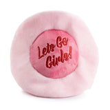 Haute Diggity Dog Pink Cowgirl Hat Dog Toy