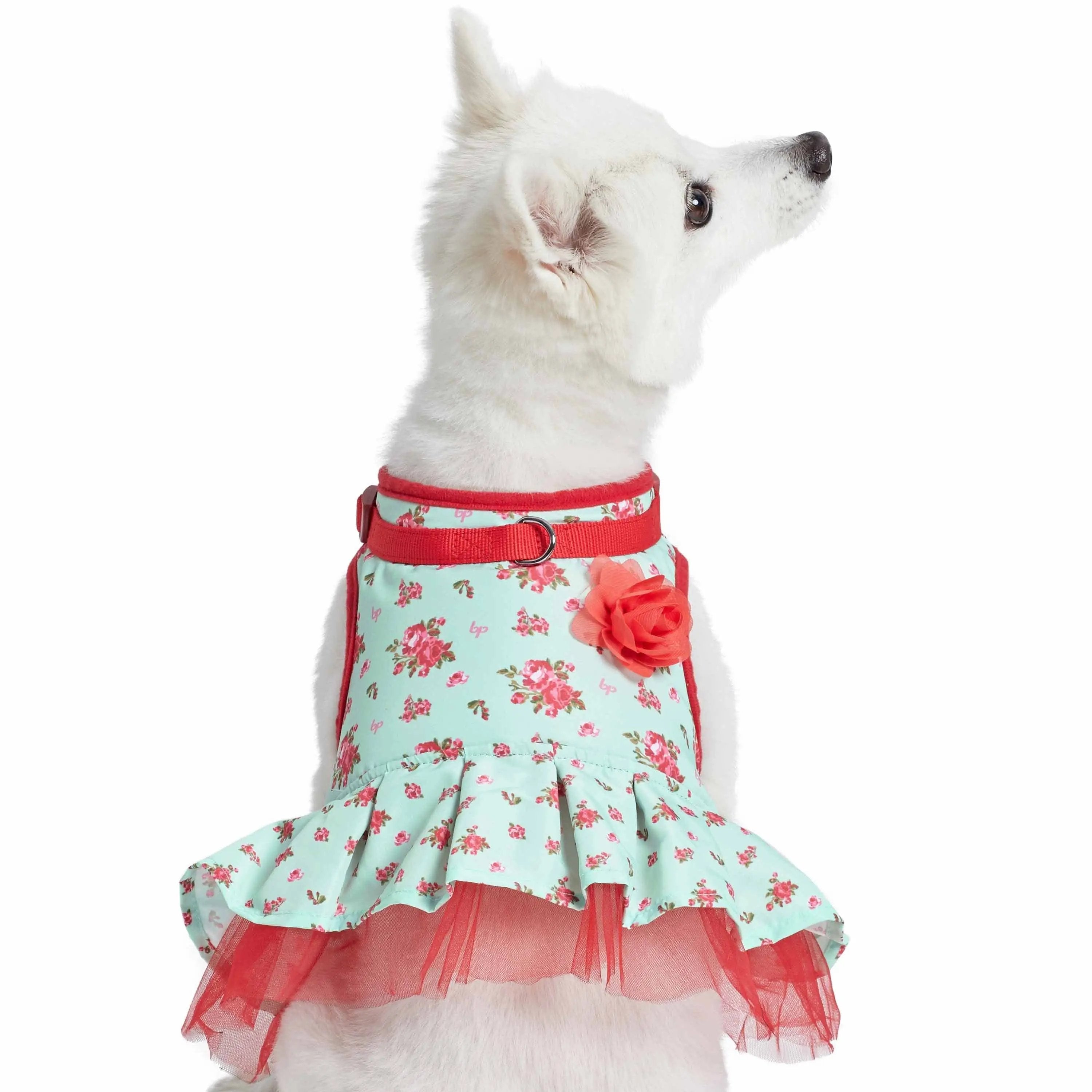 Blueberry Pet - 3 Colors, Made Well Floral Dog Dress Harness