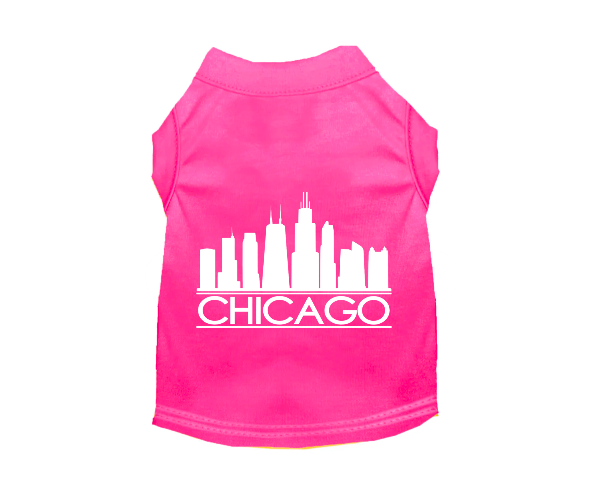Sparky & Co Chicago Skyline Pet T-Shirt
