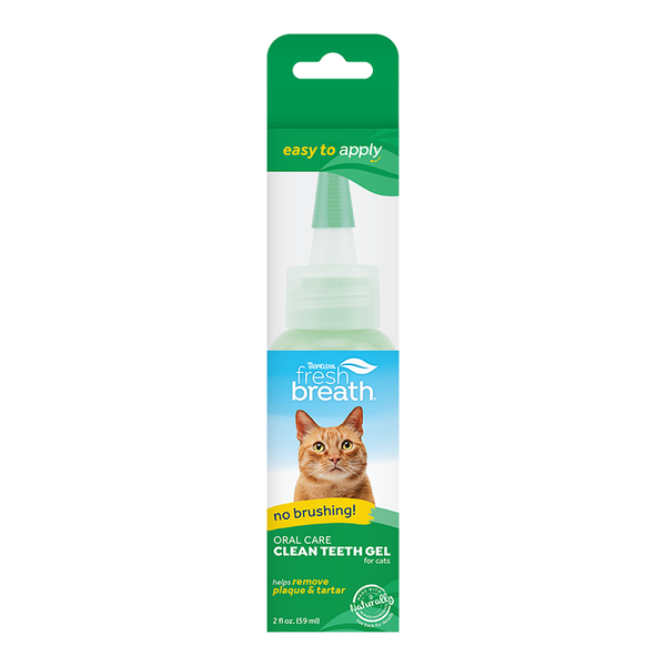 Tropiclean Fresh Breath Cat Clean Teeth Gel 2oz