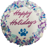 K9 Granola Factory Happy Holidays Cake Dog Treat