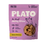 Plato Air-Dried Jerky Bites Dog Treats
