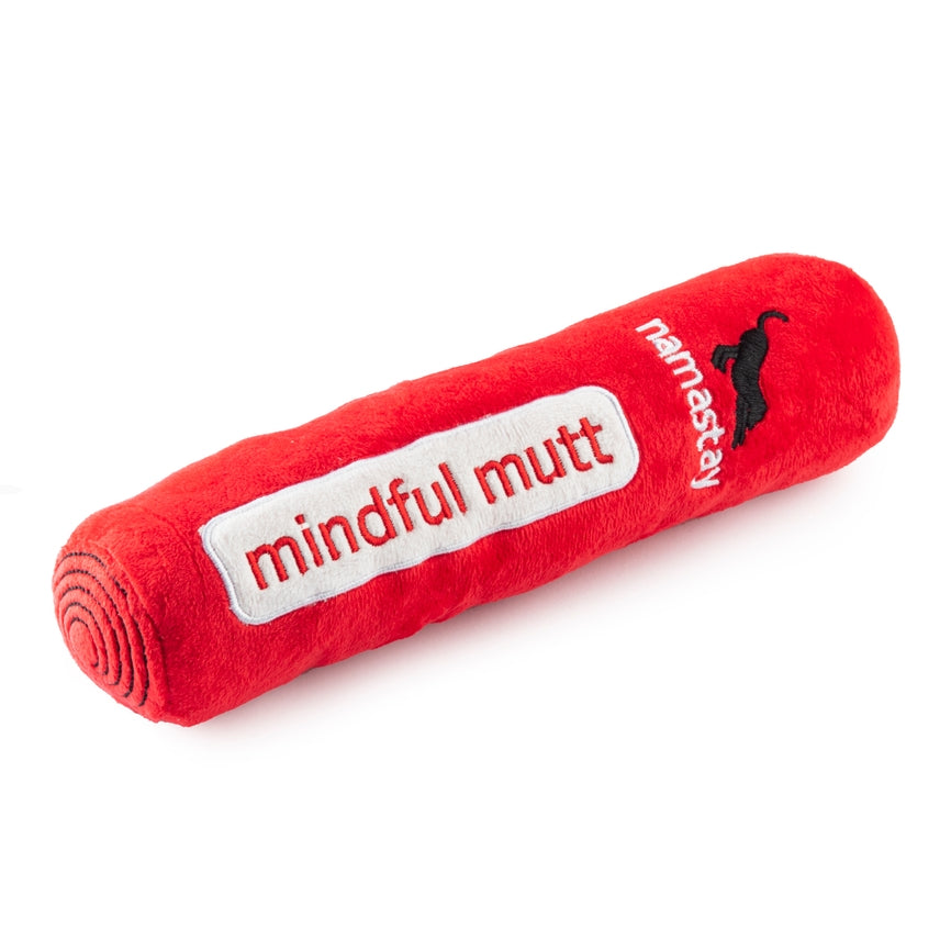 Haute Diggity Dog Chewlulemon Yoga Mat Plush Dog Toy