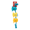 Territory Floating Tug Critters on Rope 20" Dog Toy