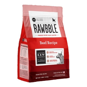 Bixbi Rawbble Raw Coated Beef Dry Dog Food