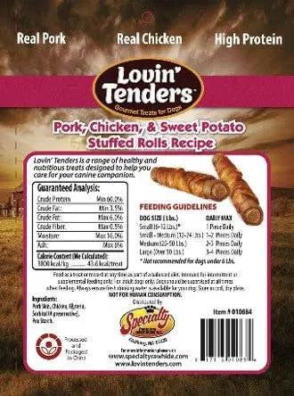 Lovin Tenders Lovin' Tenders Pork Chicken Sweet Potato Stuffed Rolls, 7-Pk