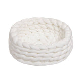 PAWPAW Chunky Handwoven Pet Bed