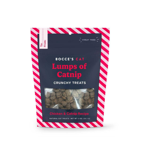 Bocce's Bakery Holiday Lumps of Catnip Crunchy Cat Treats 2oz