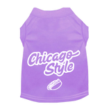 Sparky & Co "Chicago Style" Lilac Pet T-Shirt