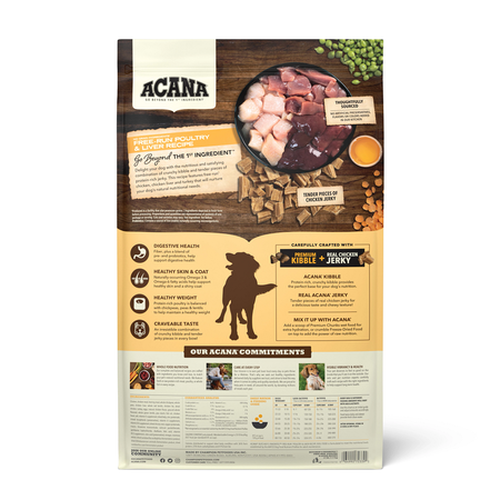 Acana Butcher's Favorites Free-Run Poultry & Liver Dry Dog Food