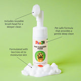 Pawz Paw Cleaning Foam with Brush 5oz for Dogs & Cats