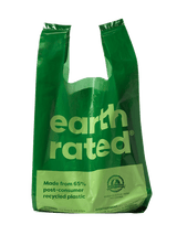 Earth Rated Biodegradable Poop Waste Bags Easy-Tie Handle 120ct