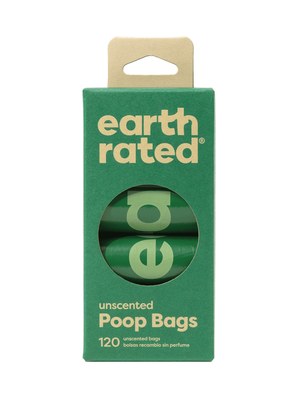 Earth Rated Poop Bags Biodegradable Poop Bags 8 Rolls Unscented