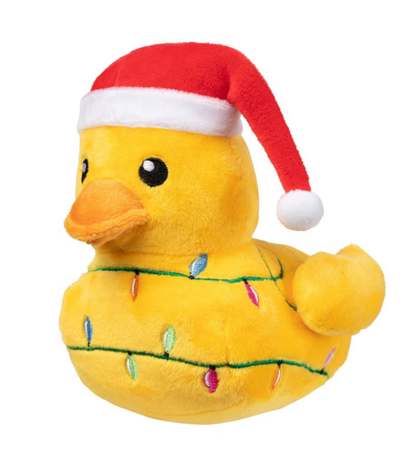 FuzzYard Merry Quackmas Plush Dog Toy