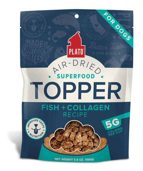 Plato Air-Dried Topper Fish + Collagen Recipe