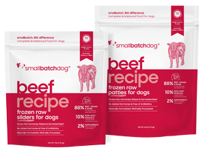 Smallbatch Dog Beefbatch Raw Frozen Food