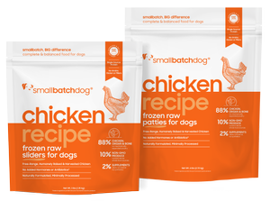 Smallbatch Dog Chickenbatch Raw Frozen Food