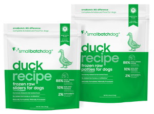 Smallbatch Dog Duckbatch Raw Frozen Food