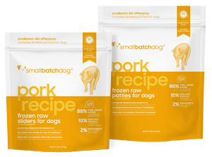 Smallbatch Dog Porkbatch Raw Frozen Food