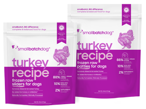 Smallbatch Dog Turkeybatch Raw Frozen Food